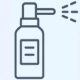 Pictogram mondspray
